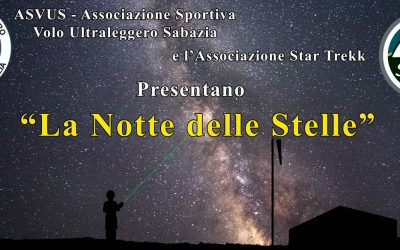 3 Settembre – La Notte delle Stelle